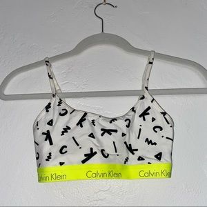 Calvin Klein Bralette NWOT